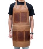Brown Leather Apron - Image 3