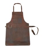 The Northumberland Dark Brown Leather Apron - Image 4