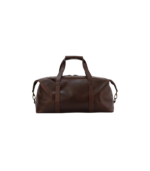 The Dale Duffle Vintage Distressed Brown Leather Duffle Bag - Image 4