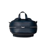 The Philos Midnight Blue Leather Backpack - Image 4