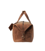 The Dale Vintage Tan Brown Leather Duffle Bag - Image 2