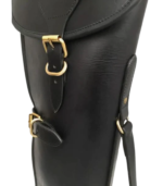 Black Leather Shotgun Slip Case, Hunters Gift - Image 6