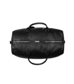 The Darrio Black Leather Duffle Bag - Image 4