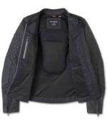 Women's Skull-Graphic Leather Riding Jacket - Mette - Image 4