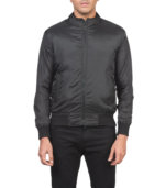 Ramon Black Bomber Jacket - Image 4