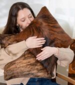 Brindle Cowhide Pillow - Image 3