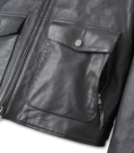 H-D Flex Layering System Captains Leather Jacket Outer Layer - Image 4