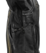 Men's H-D Triple Vent Passing Link II Leather Jacket - Image 4