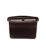 The Carismatico Vintage Brown Leather Messenger Bag - Image 4