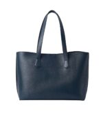 The Bianca Blue Leather Tote Bag - Image 3
