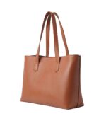 The Bianca Brown Leather Tote Bag - Image 4