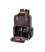The Gaetano Large Leather Back Pack - Image 4