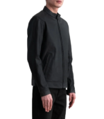 Zen Matte Black Leather Biker Jacket - Image 4