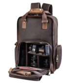 The Gaetano Large Leather Back Pack - Image 4
