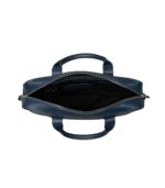 The Captain Midnight Blue Leather Briefcase - Image 4