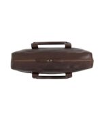 The Captain Vintage Brown Leather Briefcase - Image 3