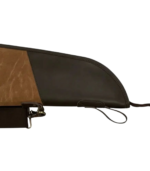 Brown Waxed Canvas Leather Rifle Case - Image 4
