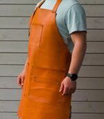 Light Brown Leather Apron - Image 4