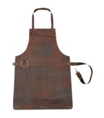 The Bristol Dark Brown Full Grain Leather Apron - Image 4