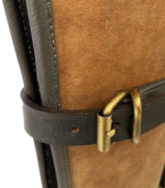 Leather Shotgun Slip Case Distressed Brown  Gift for Hunters - Image 4
