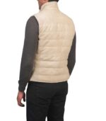 Tony Off-White Suede Vest - Image 5