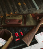 Brass Zippers Waxed Canvas Shotgun Case - Image 5