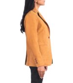 Norma Brown Nubuck Blazer - Image 5