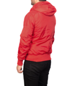Hanklin Ma-1 Red Hooded Bomber Jacket - Image 5