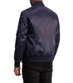 Quinton MA-1 Blue Bomber Jacket - Image 5
