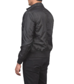 Ramon Black Bomber Jacket - Image 5