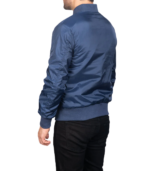 Zack blue Bomber Jacket - Image 5