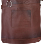 The Riding of Yorkshire Full Grain Tan Brown Apron - Image 5