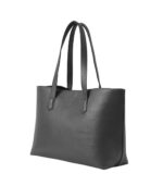 The Bianca Grey Leather Tote Bag - Image 5