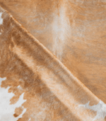 Tricolor Brindle Mix Cowhide Rug Size 8'3 L x 7'7 W 8296 - Image 5