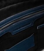 The Captain Midnight Blue Leather Briefcase - Image 5