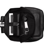 The Philos Black Leather Backpack - Image 5