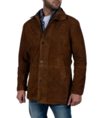 Sheriff Brown Suede Jacket - Image 5