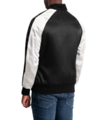 Clarke Black Varsity Jacket - Image 5
