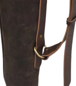 Leather Shotgun Slip Case Waxed Brown - Image 6