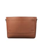 The Carismatico Brown Leather Messenger Bag - Image 6