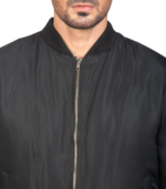 Zack black Bomber Jacket - Image 2