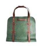 Full Grain Leather Wood Log Carrier - Image 6