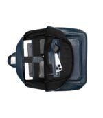 The Philos Midnight Blue Leather Backpack - Image 6