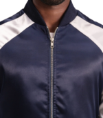 Clarke Blue Varsity Jacket - Image 6