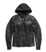 Women’s Willie G Auroral II 3-in-1 Leather Riding Jacket - Image 6