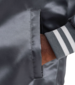 Xander Grey Varsity Jacket - Image 6