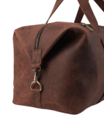 Vintage Brown Leather Duffle Bag - Dale - Image 7
