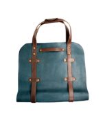 Full Grain Leather Wood Log Carrier - Image 7