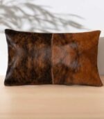 Brindle Patchwork Pillow - Four Panel Design - Image 3