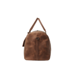Vintage Tan Brown Leather Duffle Bag - Darri - Image 7